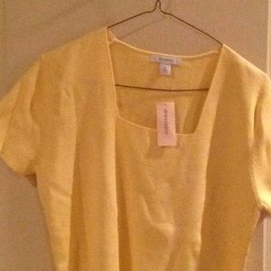 Dress Barn Square Neck Top XL